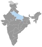 Inde • |1451/1526| • dynastie Lodi: carte